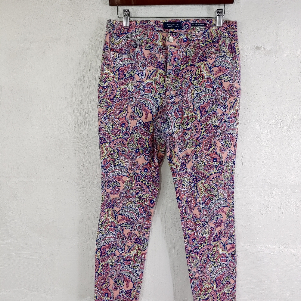 CHARTER CLUB PRINT SKINNY ANKLE - Picture 2 of 15